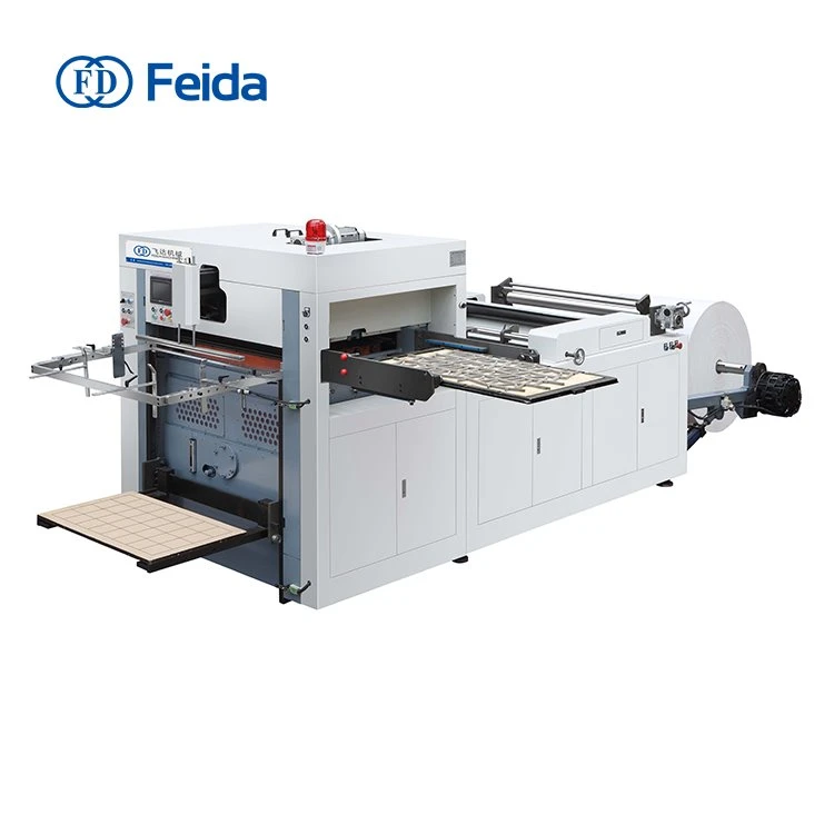 Máquina de corte de caixa de papel